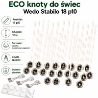 ECO knoty do świec Wedo Stabilo 18 P10