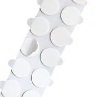 Piankowe kółka klejące z uszkiem do mocowania knota / 4000 sztuk