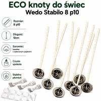 ECO knoty do świec Wedo Stabilo 8 P10