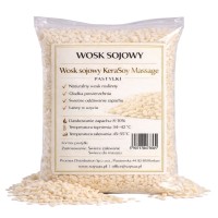 Wosk sojowy KeraSoy Massage - świece zalewane, świece do masażu