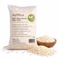 Wosk sojowy KeraSoy Pillar 4120 - świece wolnostojące z form