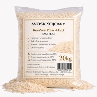 Wosk sojowy KeraSoy Pillar 4120 - świece wolnostojące z form