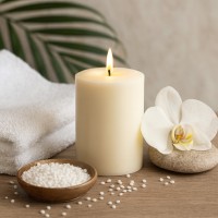 {INSERT_HTML:58;} Woski naturalne  - Wosk Sojowy Kerawax 1163 Pastylki - świece zalewane w pojemnikach