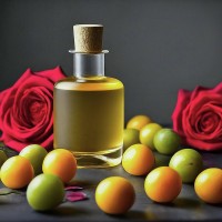 Olejek zapachowy z mirabelki, róży i paczuli - TESTER