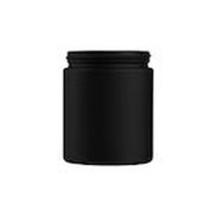 Słoik szklany 180 ml czarny mat