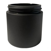 Słoik szklany 120 ml czarny mat