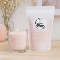 {INSERT_HTML:58;} Woski naturalne  - EcoCandle Wosk Perłowy jasny róż