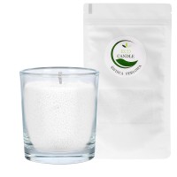 {INSERT_HTML:58;} Woski naturalne  - EcoCandle Świeca Perłowa biały