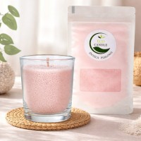 EcoCandle Świeca Perłowa róż