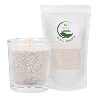 {INSERT_HTML:58;} Woski naturalne  - EcoCandle Świeca Perłowa brąz kakaowy