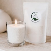 EcoCandle Świeca Perłowa biały