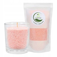 {INSERT_HTML:58;} Woski naturalne  - EcoCandle Świeca Perłowa czerwony