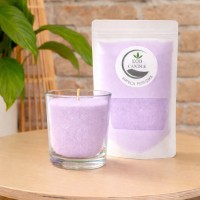 EcoCandle Świeca Perłowa fiolet