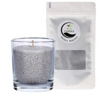 {INSERT_HTML:58;} Woski naturalne  - EcoCandle Świeca Perłowa grafit