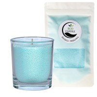 {INSERT_HTML:58;} Woski naturalne  - EcoCandle Świeca Perłowa morski