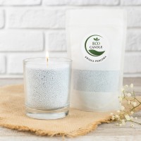 EcoCandle Wosk Perłowy niebieski