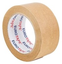 Taśma papierowa pakowa kraft ekologiczna 48/50m – HOT-MELT