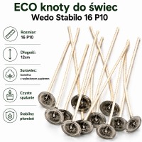 ECO knoty do świec Wedo Stabilo 16 P10
