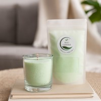 EcoCandle Świeca Perłowa limonka