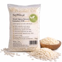 Wosk sojowy KeraSoy Container 4130 - świece zalewane w pojemnikach