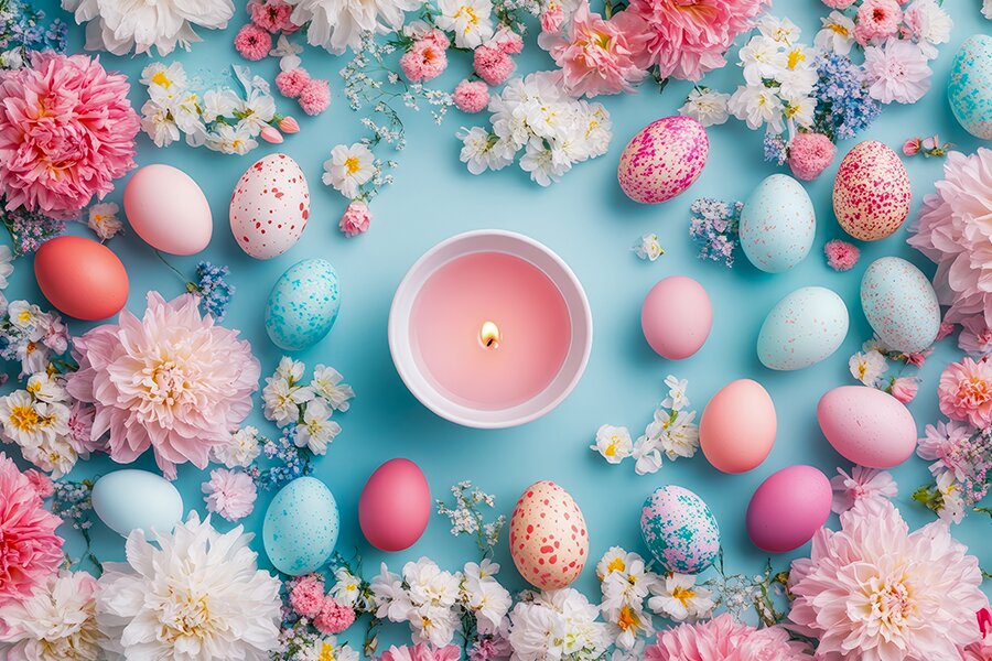 Świece na Wielkanoc – pomysły na dekoracje i wyjątkowe prezenty